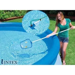 KIT DE LIMPEZA e Manutenção Piscina Intex com Aspirador e Peneira #28002 Serve para Piscinas Intex Bestway Mor Bel Fix Bel Lazer Nautika Fibra Azulejo Alvenaria etc