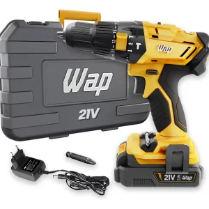 Parafusadeira e Furadeira de Impacto 3/8" WAP K21 ID02 2000 mAh Bivolt