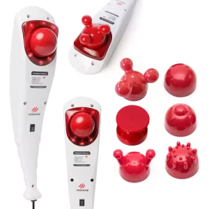 Massageador Manual Infravermelho Vibratório Percussão