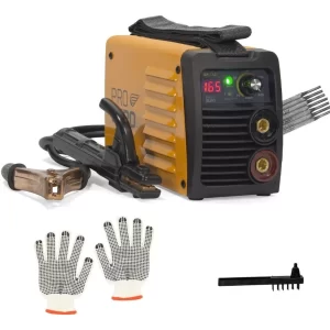Máquina Solda Inversora 165a Bivolt Automática + Acessórios Cor Laranja Bivolt