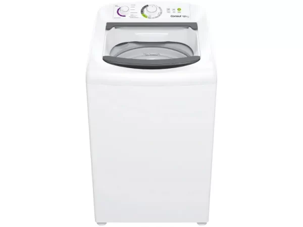 Lavadora de Roupas Consul 12kg 16 Programas de Lavagem Branca CWH12