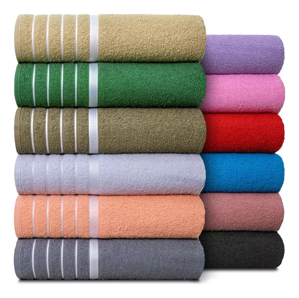 tem teu produto Kit 5 Toalhas De Banho - Gigante - Banhão 80 X 150 + Brinde