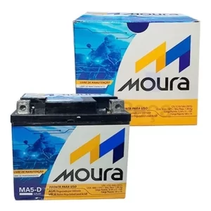 tem teu produto Bateria Moto Moura MA5-D 5Ah Original Titan 150/125 Fan Biz Aplicações: • HONDA Biz 125 KS/ES/I/+/EX /FLEX A partir de 05 Pop 110 I Todos os anos CG Fan 125 KS/ES Todos os anos CG 160 FAN 2016-2016 CG125 Cargo 125 ES/KS Todos os anos CG Titan 150 KS/ES/