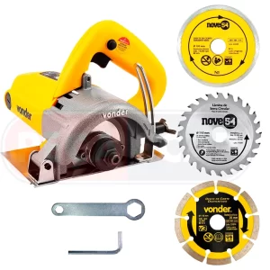 tem teu produto Kit Serra Mármore Vonder Smv1300s Tipo Makita + 3 Discos de Corte Kit Serra Mármore Vonder Smv1300s Tipo Makita + 3 Discos de Corte