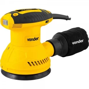 tem teu produto Lixadeira Roto Orbital 5 Polegadas LRV355 Lixamento Acabamento Lixa Com Pluma Vonder